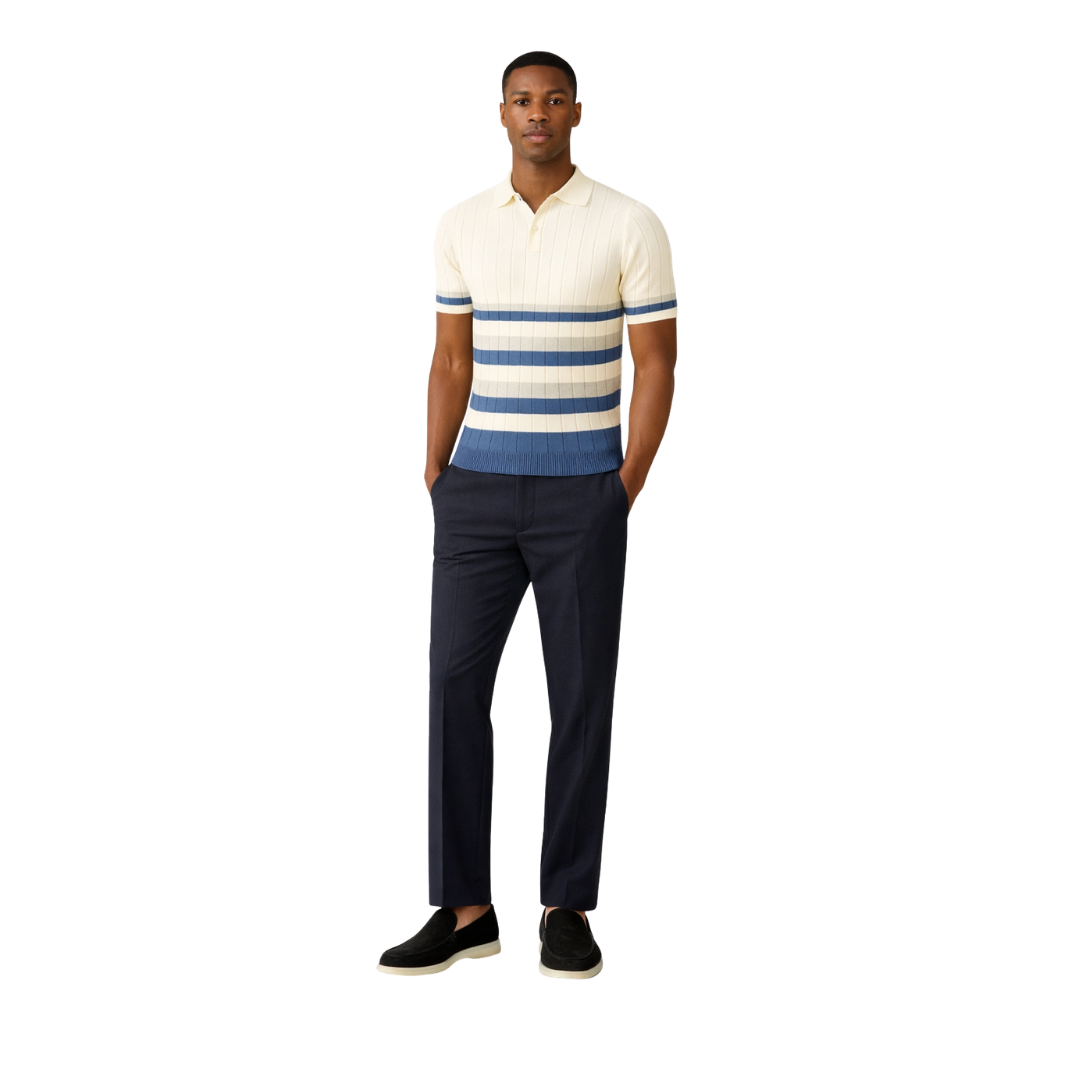 Striped Polo Shirt