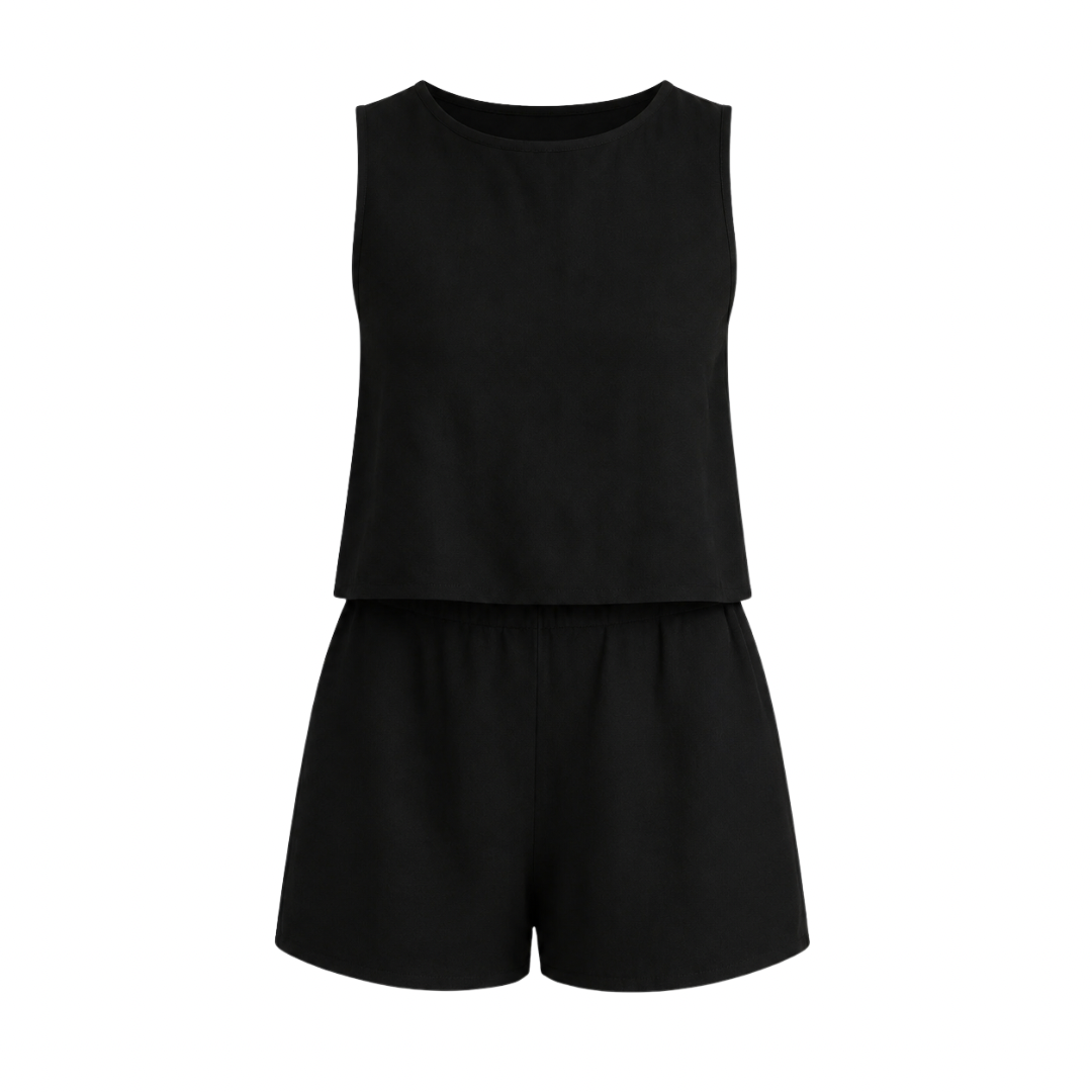 Sleeveless Top & Shorts Set