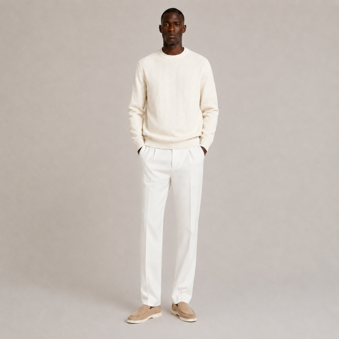 Relaxed Fit Knit Sweater