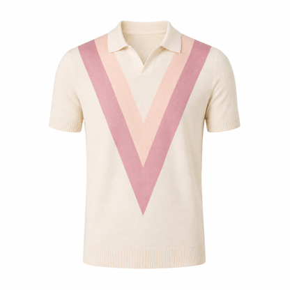 Retro Knit Polo
