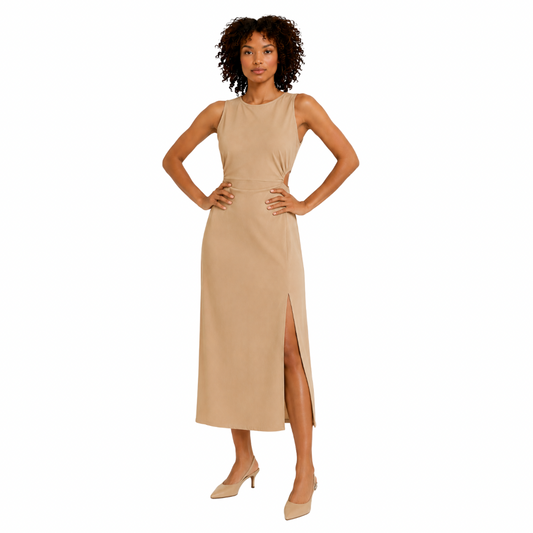 Midi Dress Front Slit
