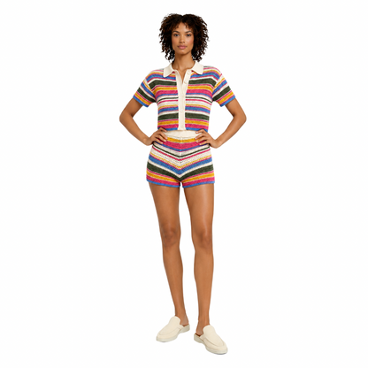 Striped Knit Set