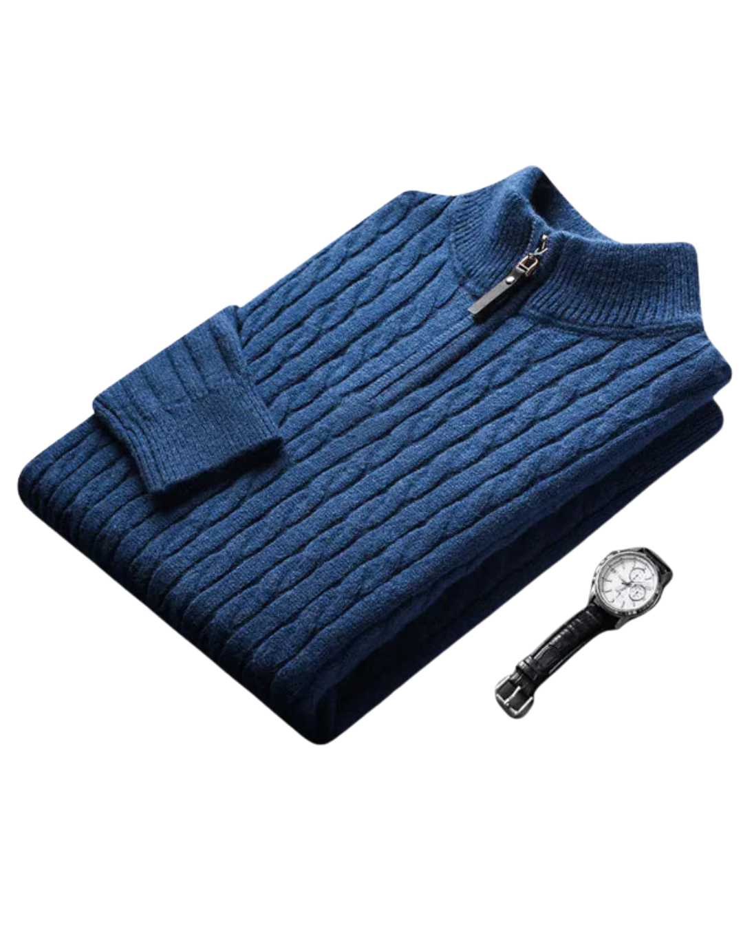 Relaxed Fit Knit Sweater Jacket