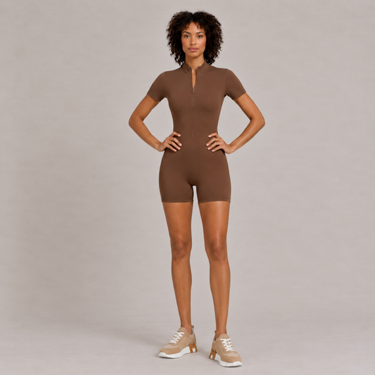 Activewear Zip Bodysuit