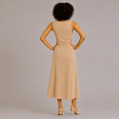 Midi Dress Front Slit