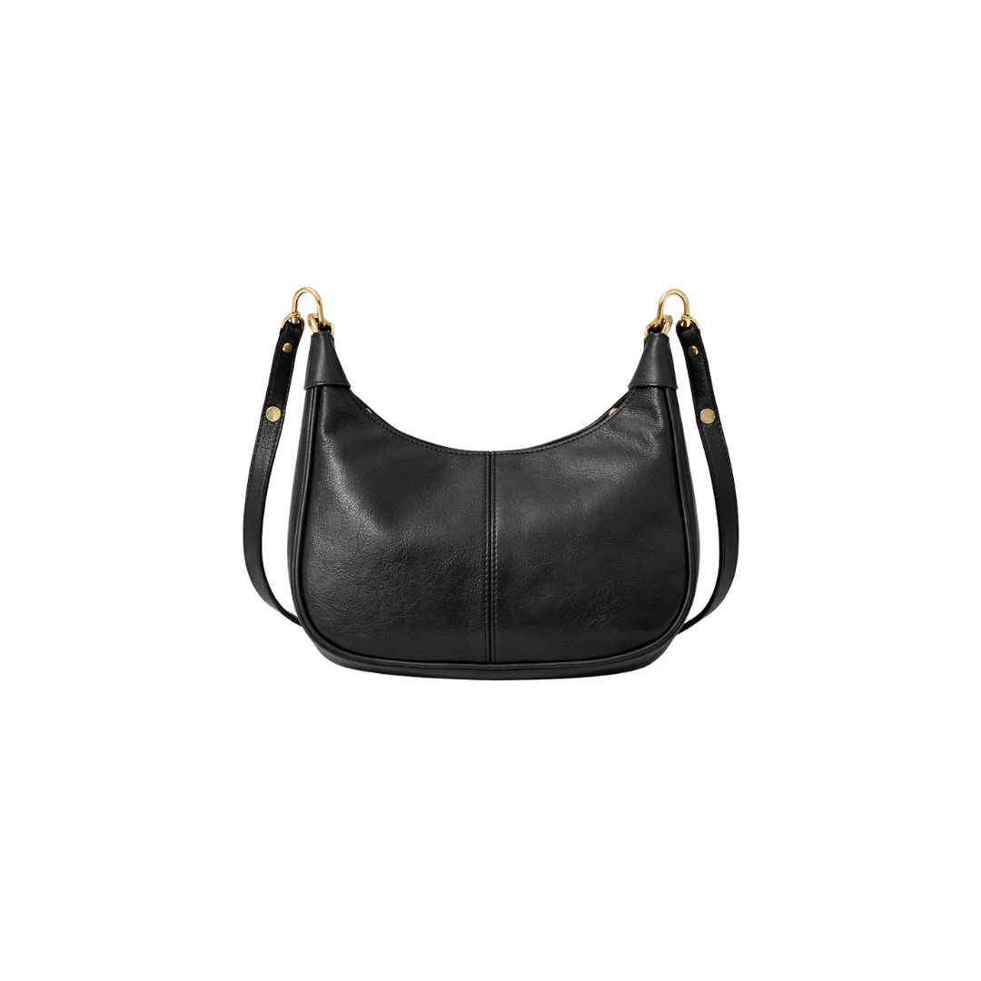 Waxed Leather Shoulder Bag