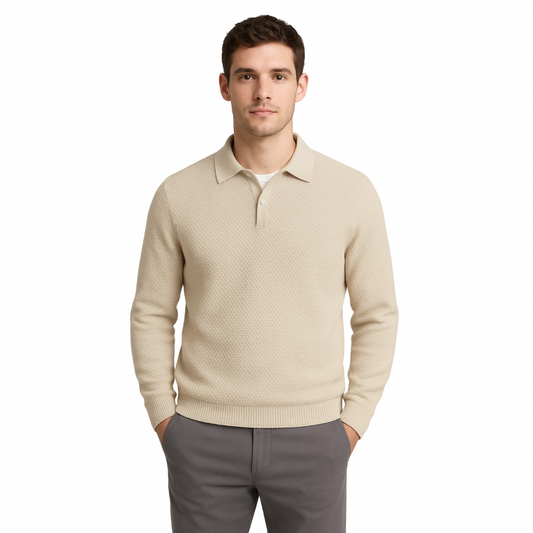 Knitted Polo Shirt