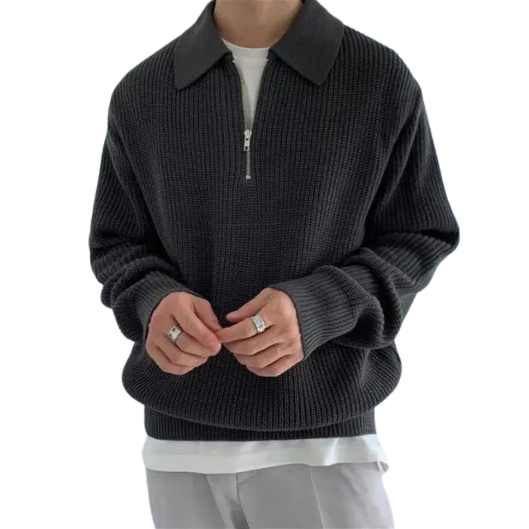 Knitted Polo Shirt