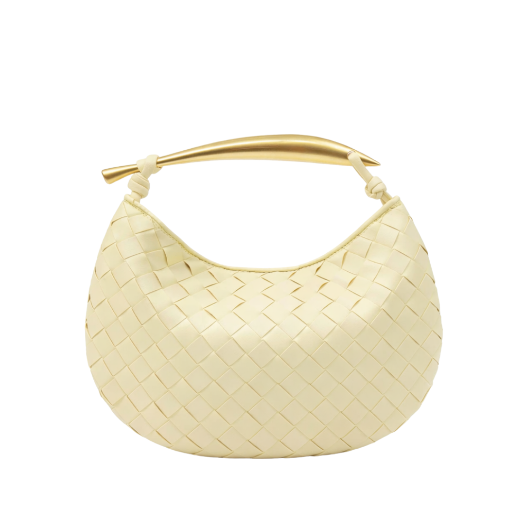 Woven Leather Handbag