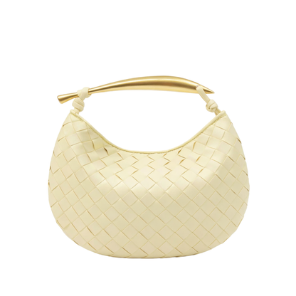 Woven Leather Handbag