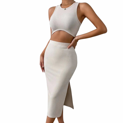 Knitted Two-Piece Set