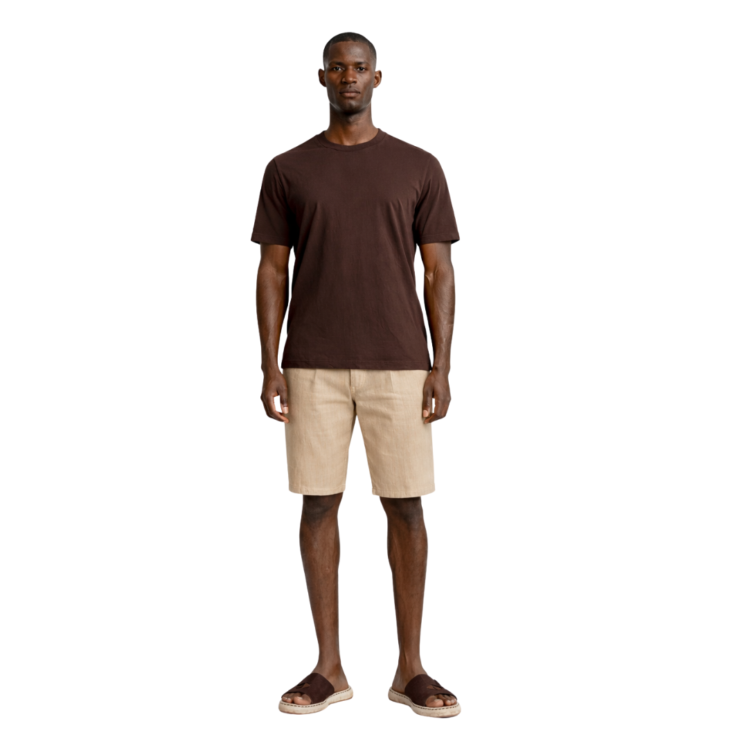 Loose Linen Shorts