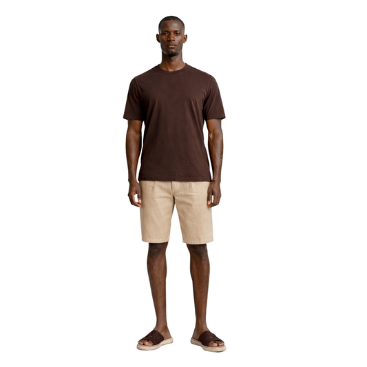 Loose Linen Shorts