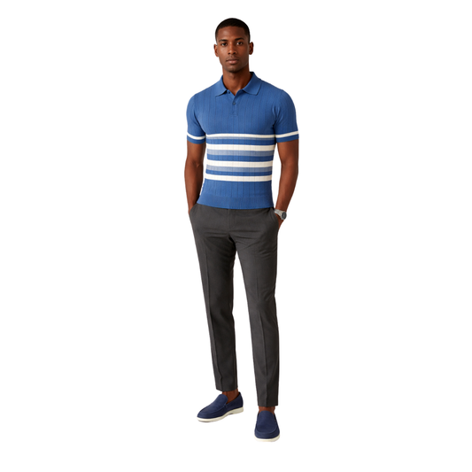 Striped Polo Shirt