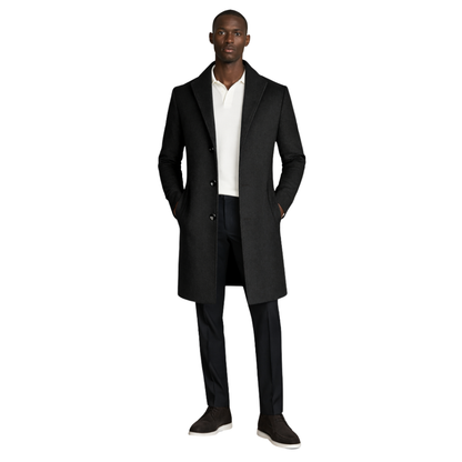Tailored Wool Overcoat