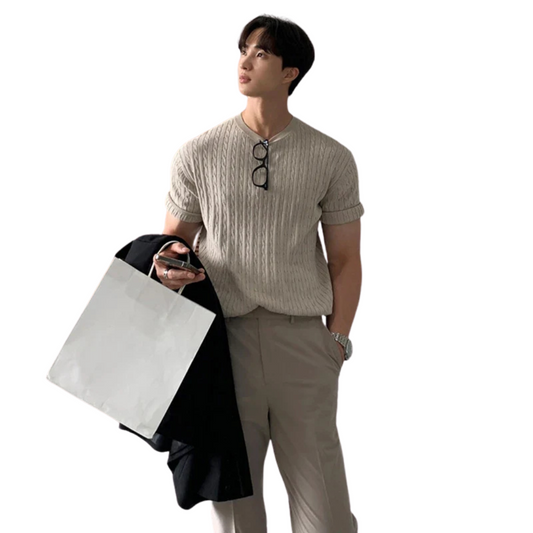 Premium Knitted T-Shirt