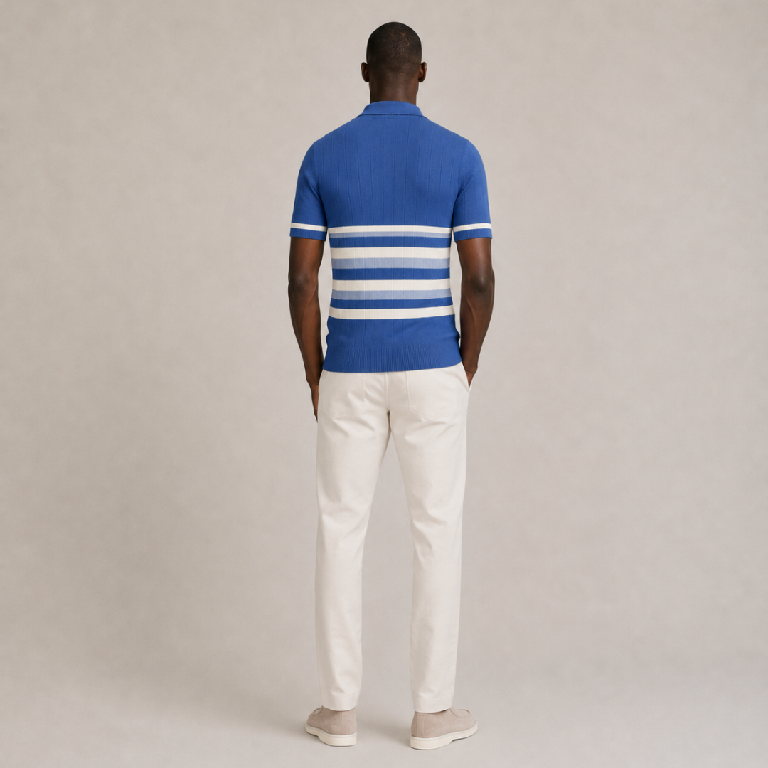 Striped Polo Shirt