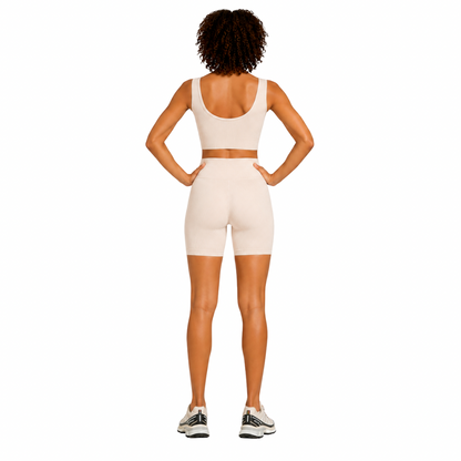 Seamless Ribbed Yoga Set