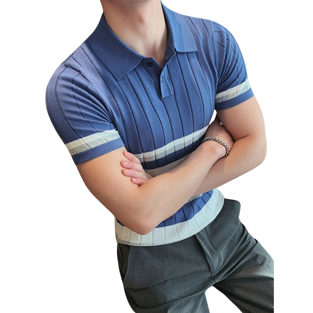 Striped Polo Shirt