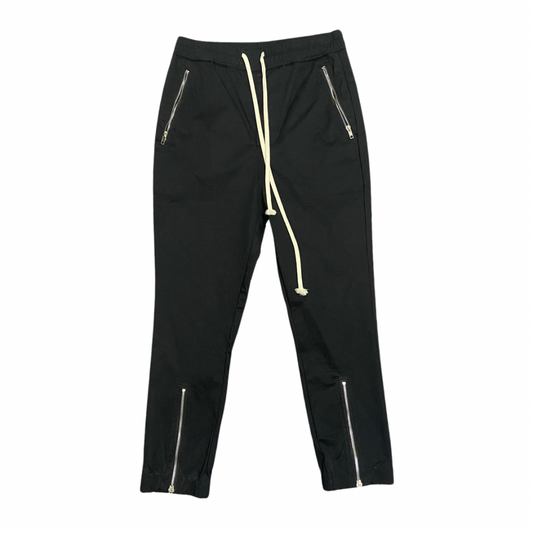 Zipper Straight Leg Utility Trousers