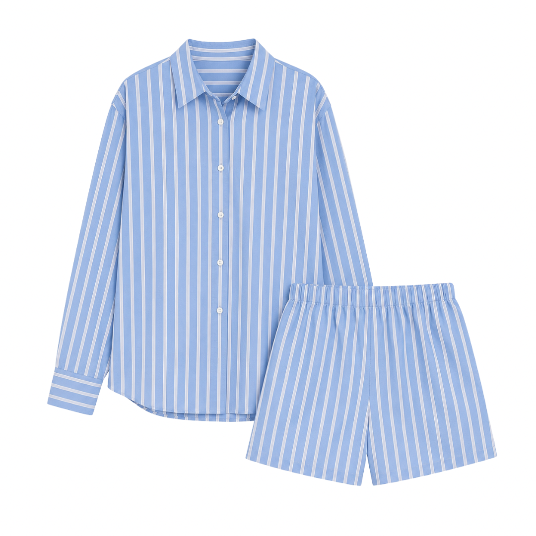 Striped Two-Piece Set