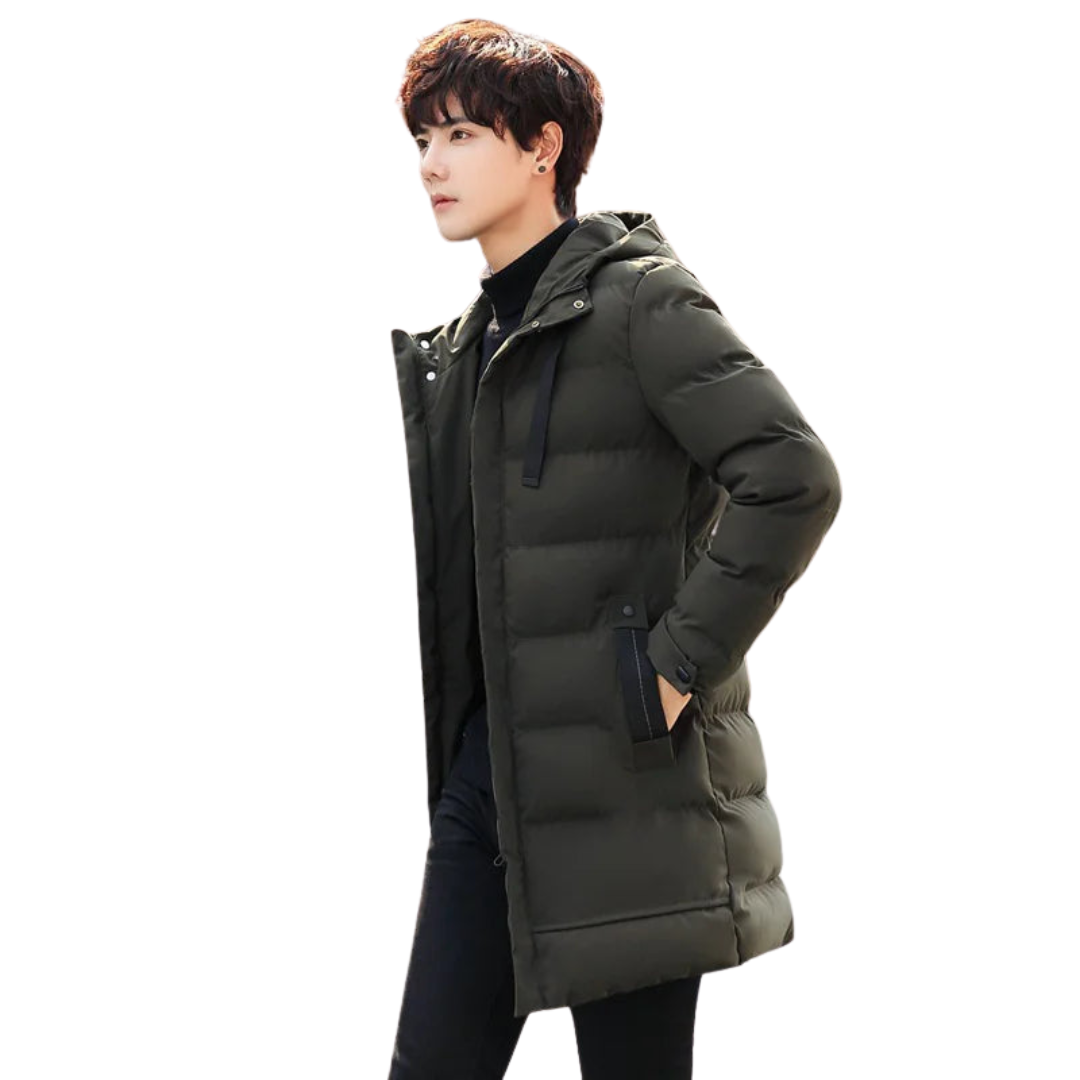 Hooded Winter Puffer Coat