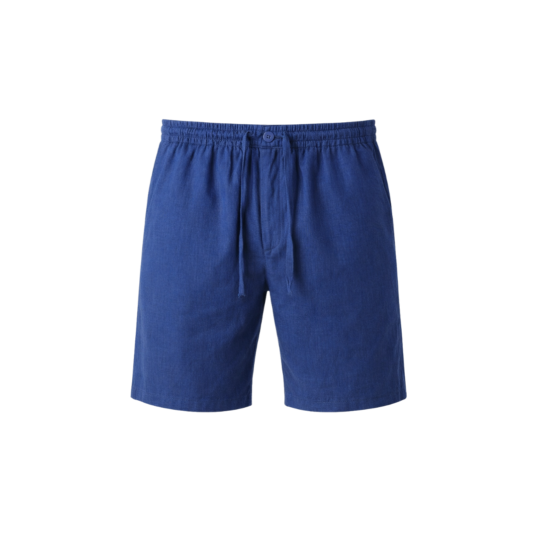 Linen Drawstring Shorts