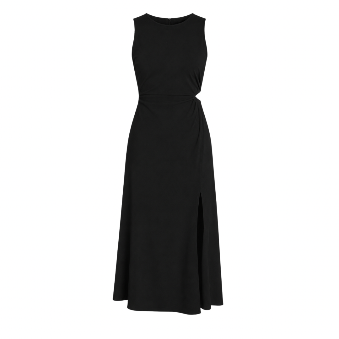 Midi Dress Front Slit
