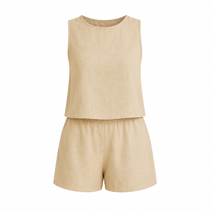 Sleeveless Top & Shorts Set
