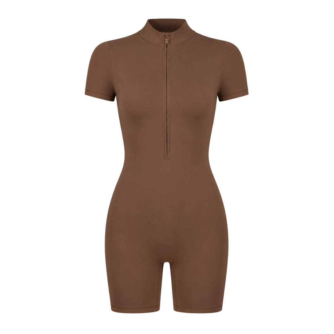 Activewear Zip Bodysuit