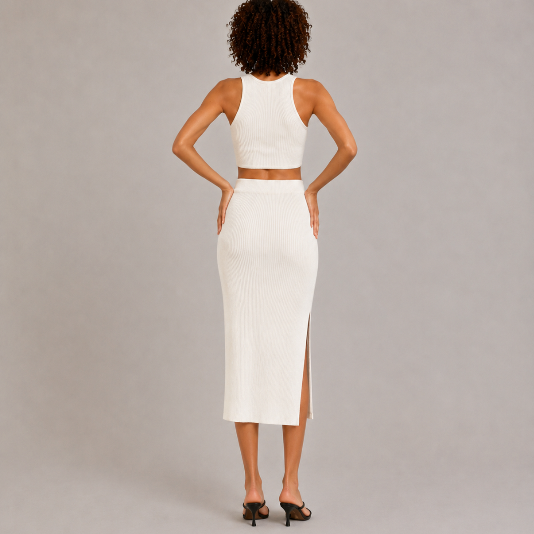 Knitted Two-Piece Set