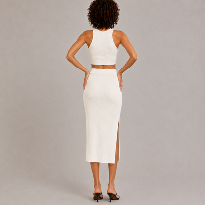 Knitted Two-Piece Set