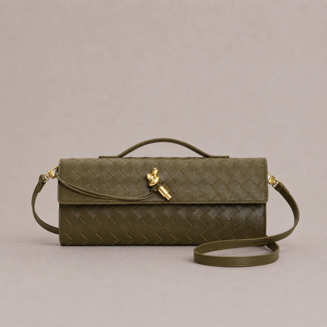 Woven Clutch Bag