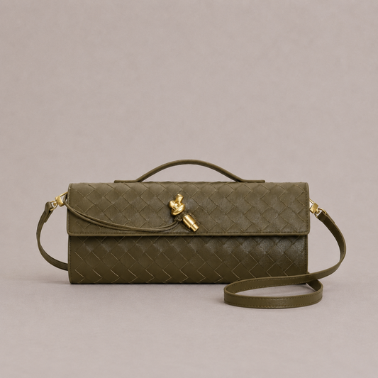 Woven Clutch Bag