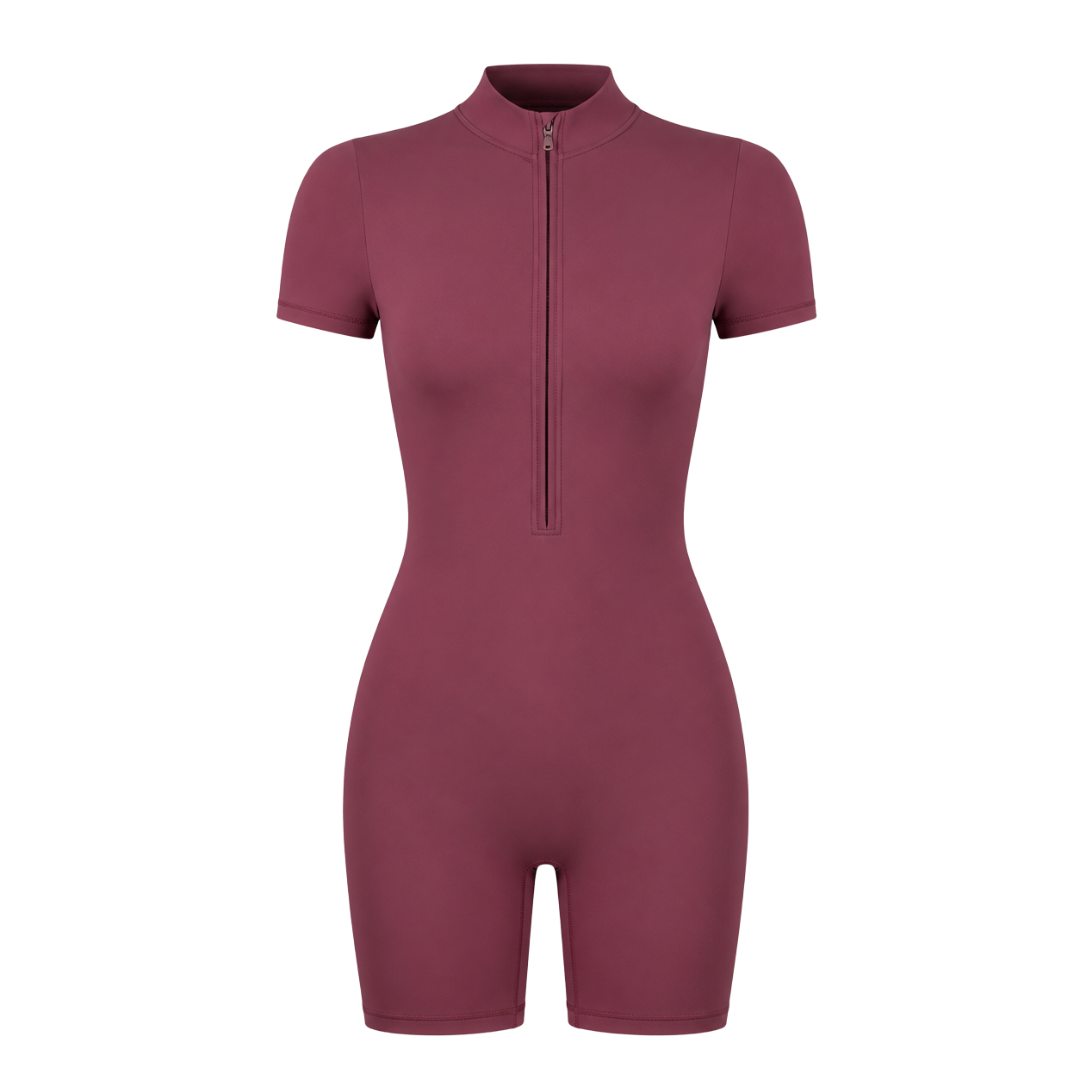 Activewear Zip Bodysuit