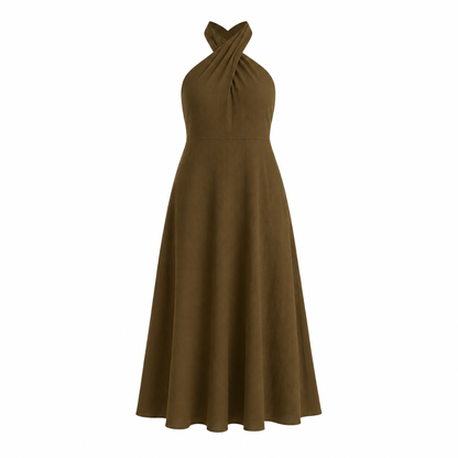 Halter Midi Dress