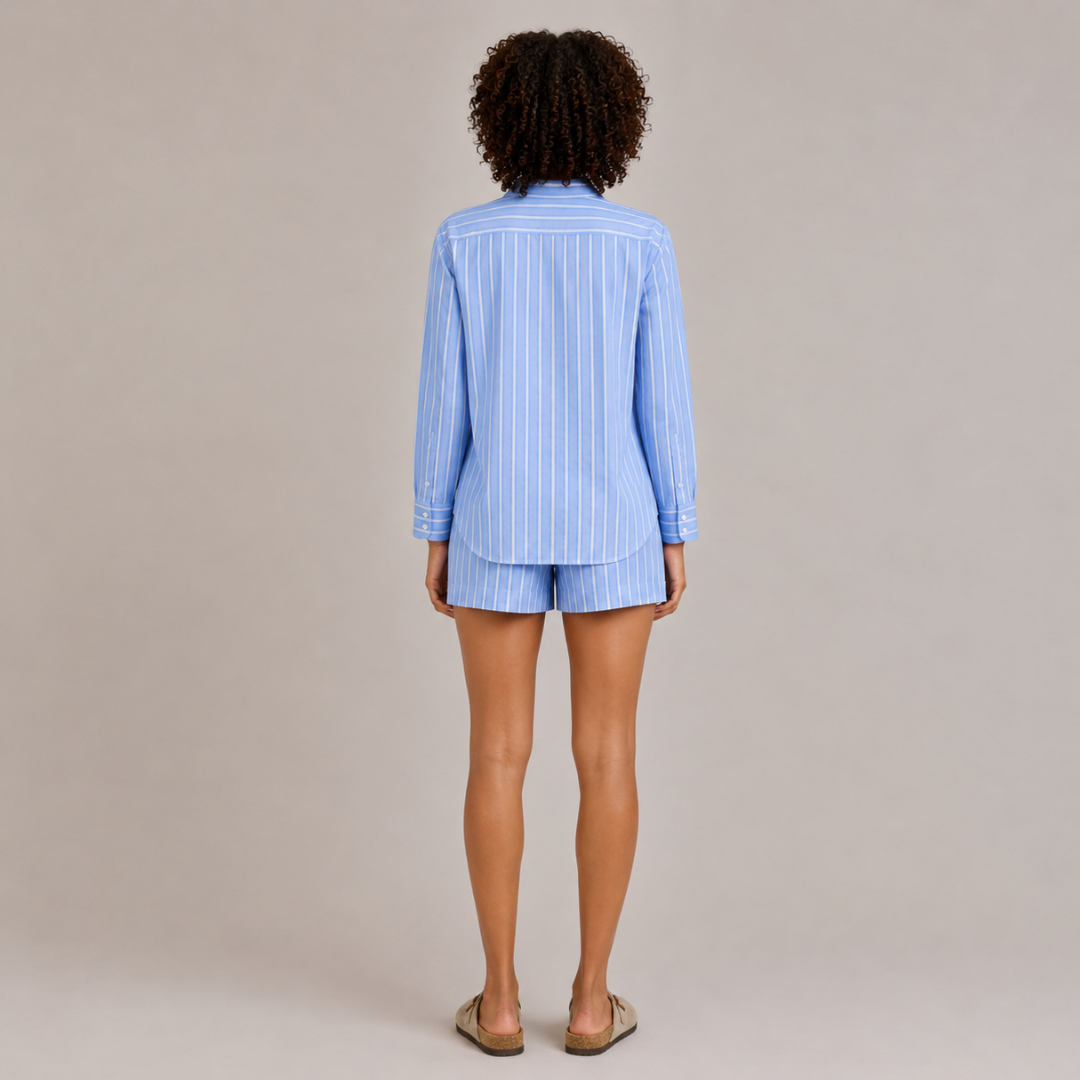 Striped Two-Piece Set