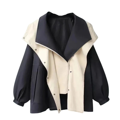 Two-Tone Utility Coat