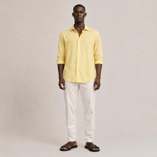 Linen Long Sleeve Shirt