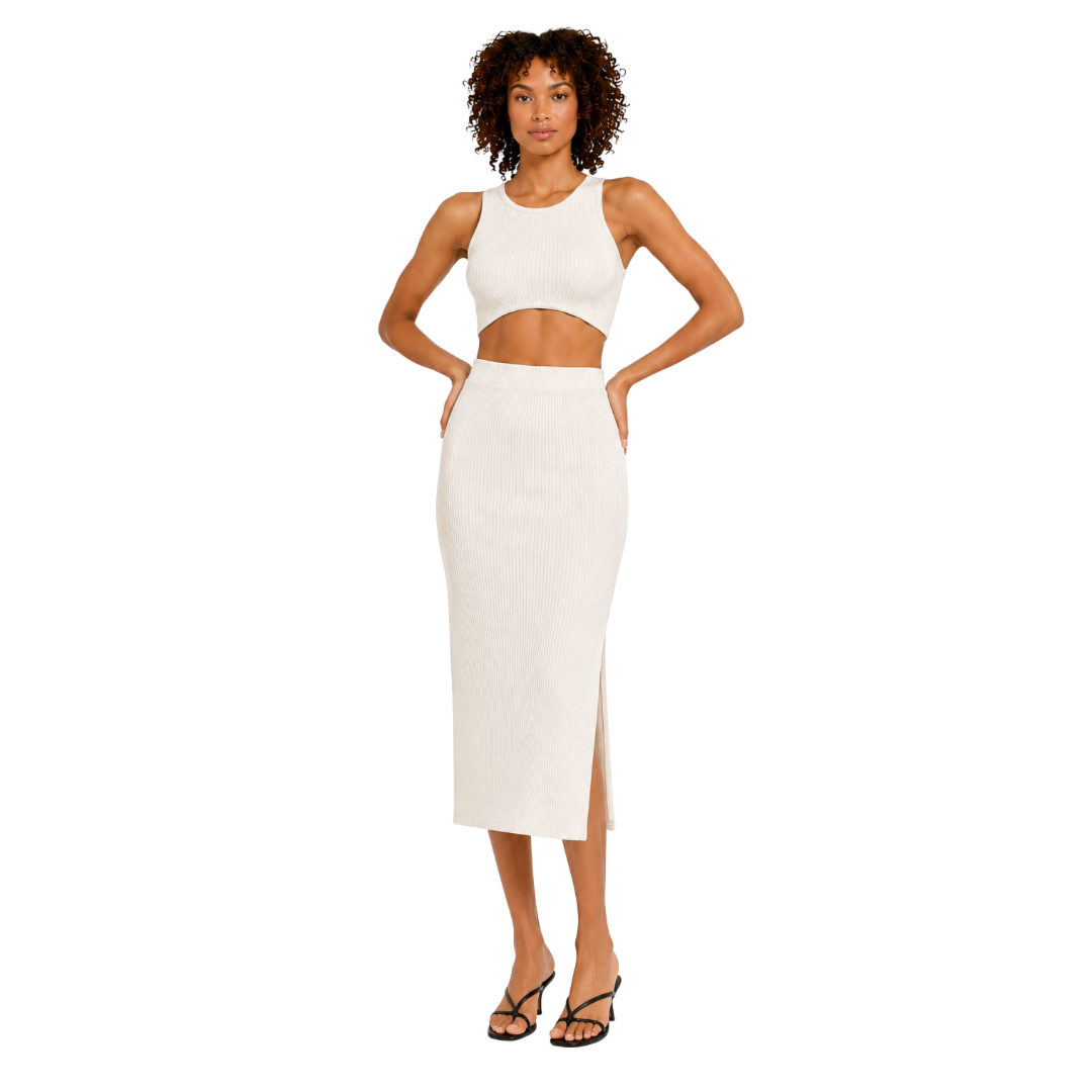 Knitted Two-Piece Set
