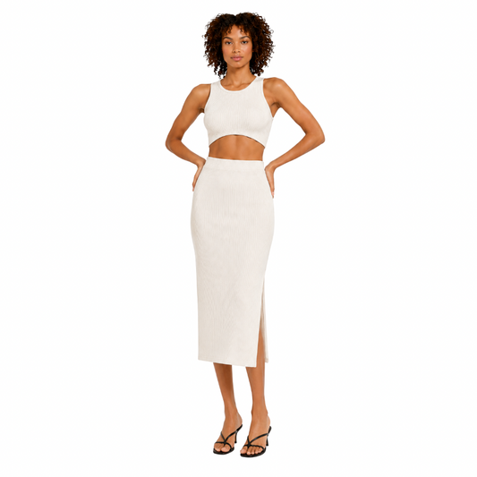 Knitted Two-Piece Set