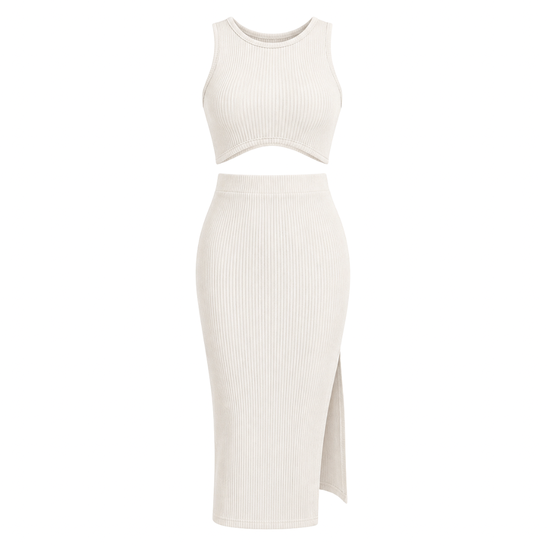 Knitted Two-Piece Set