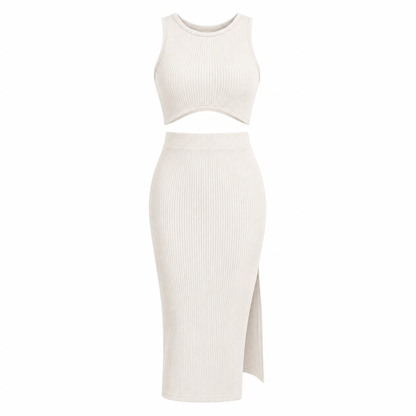 Knitted Two-Piece Set