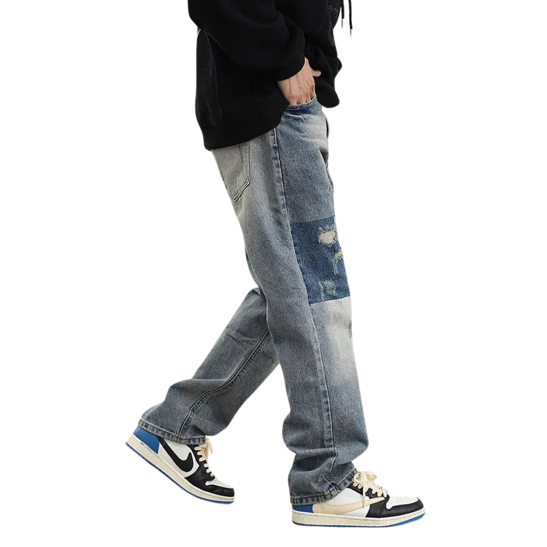 Ripped Loose Jeans