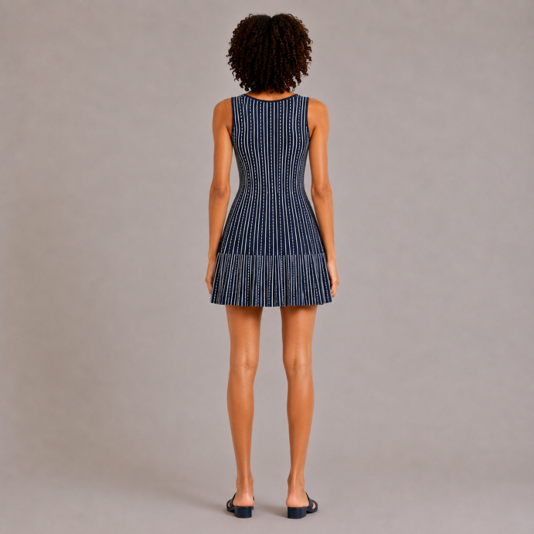 Striped Knit Dress