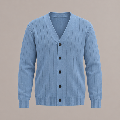 Ribbed Knit Cardigan