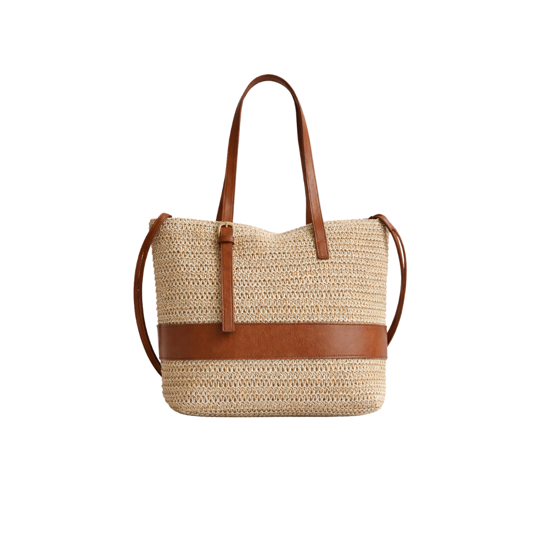 Straw Shoulder Bag