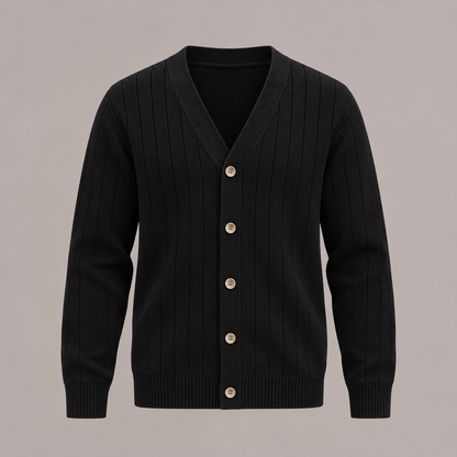 Ribbed Knit Cardigan