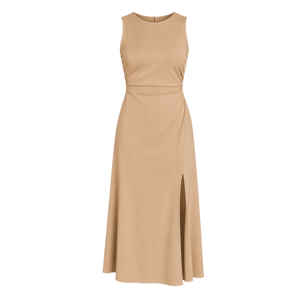 Midi Dress Front Slit