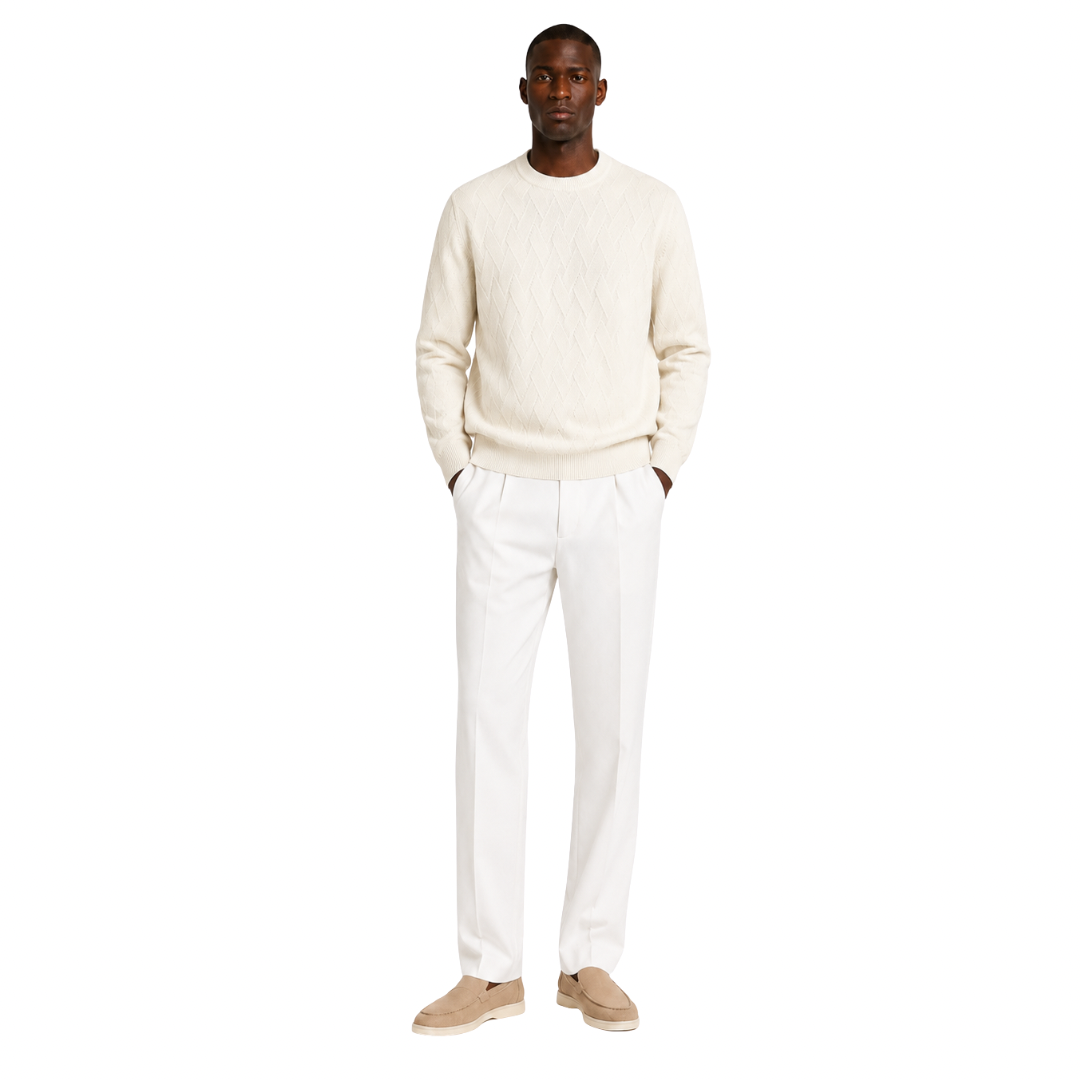 Relaxed Fit Knit Sweater
